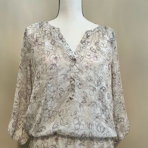 LOFT floral blouse - perfect for summer!